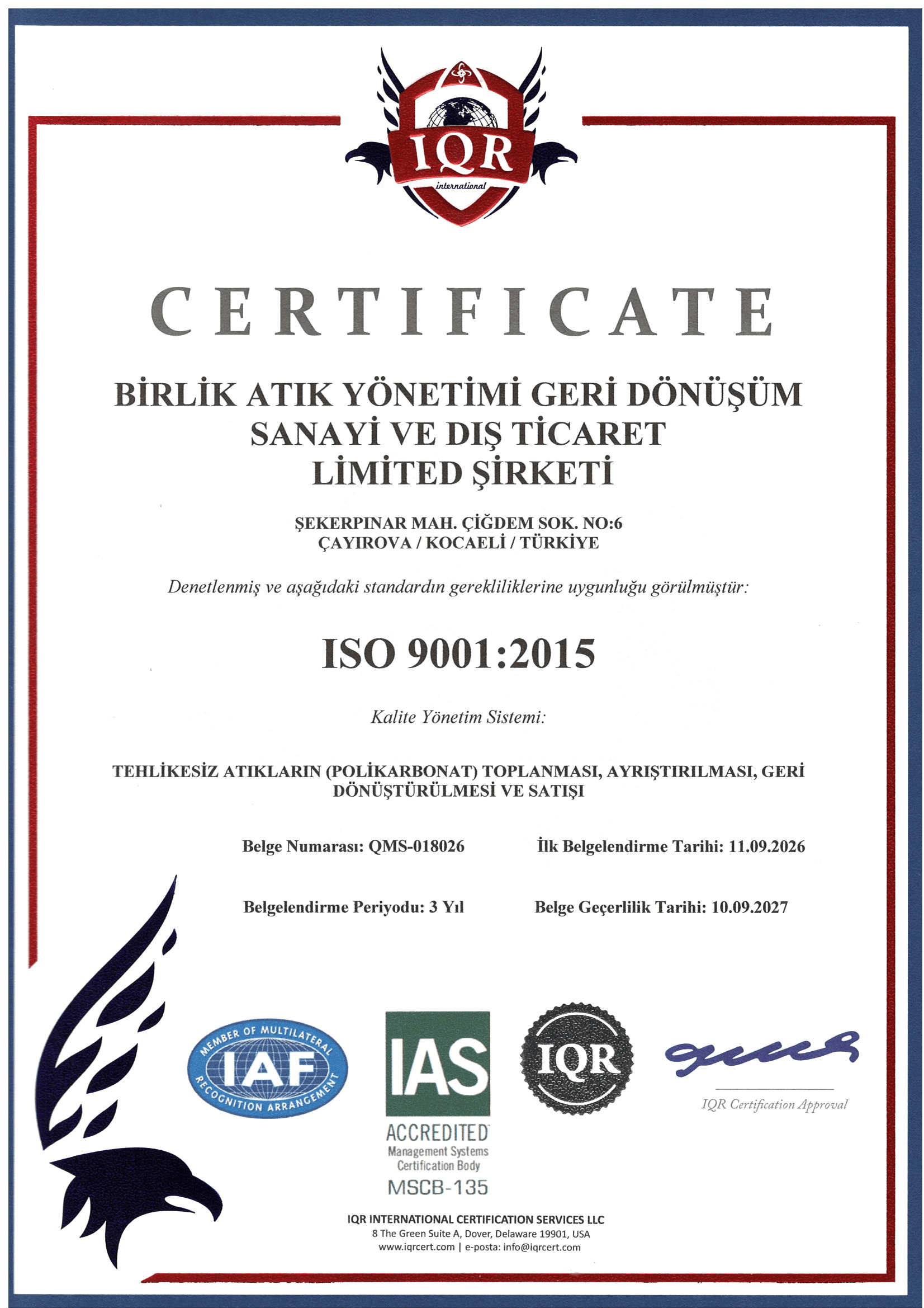 ISO 9001