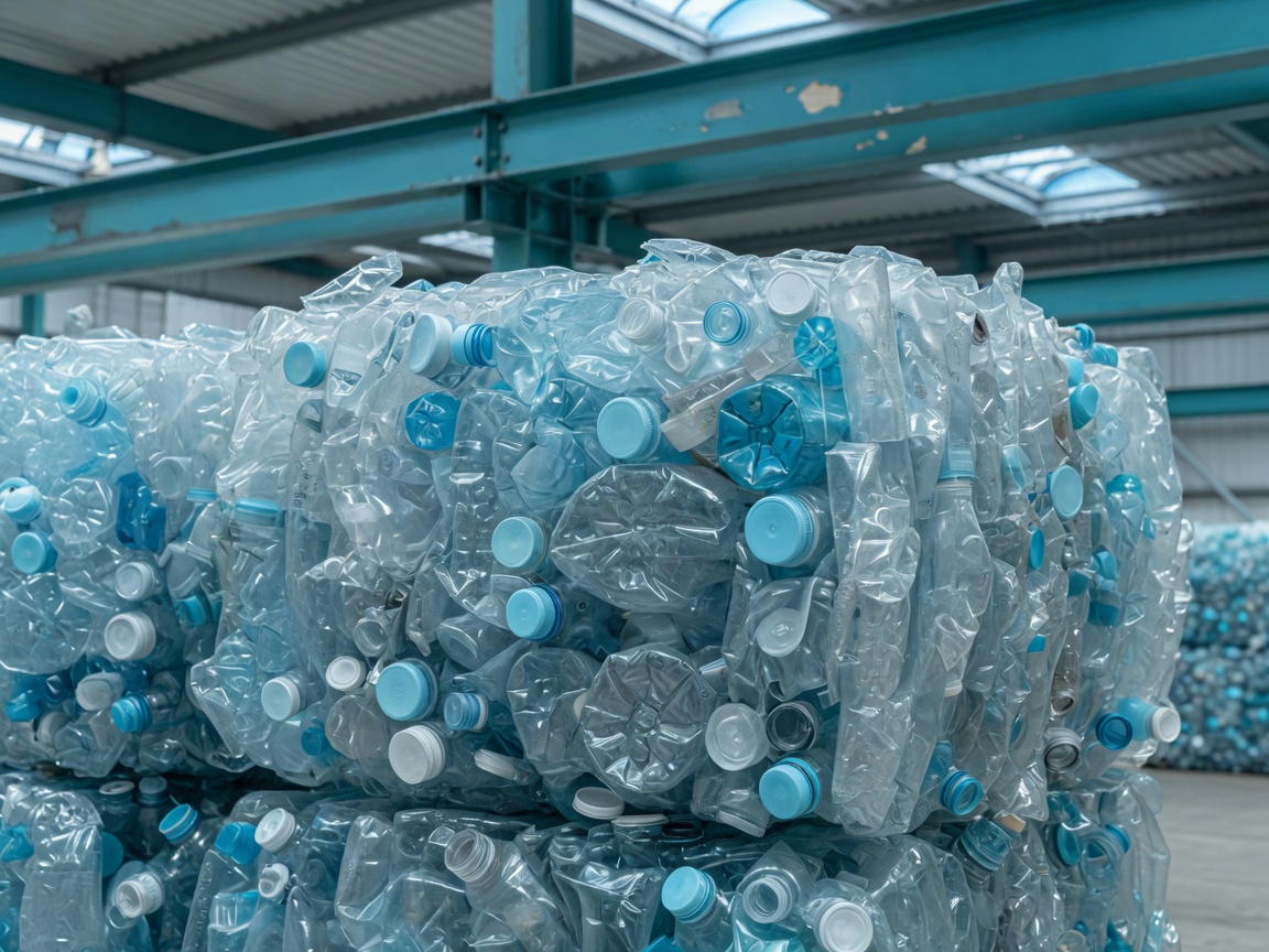 PET packaging bales